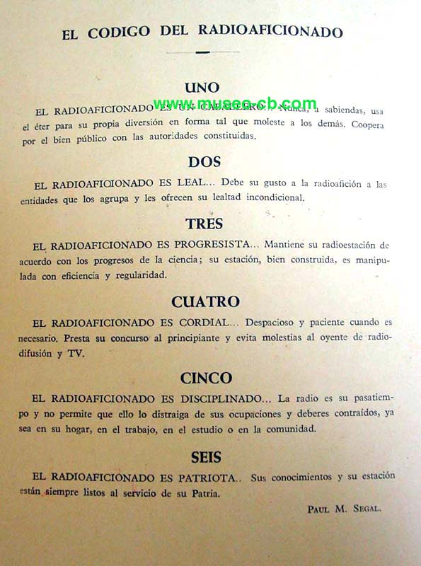 Código Radioaficionado (URE)