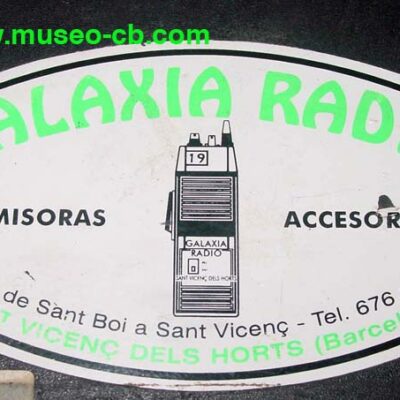 Galaxia Radio pegatina