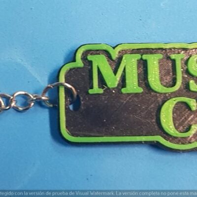 Llavero Museo CB verde