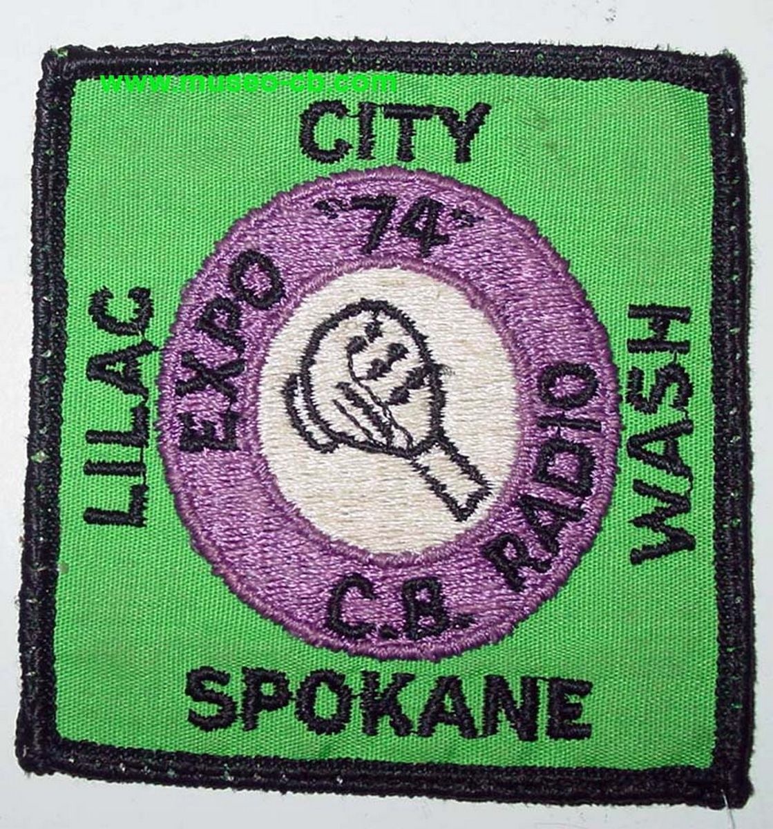 Parche Expo 74 Lilac City