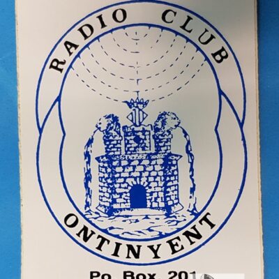 Pegatina Radio Culb Ontinient
