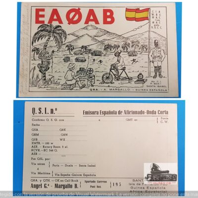 QSL EA0AB Guinea