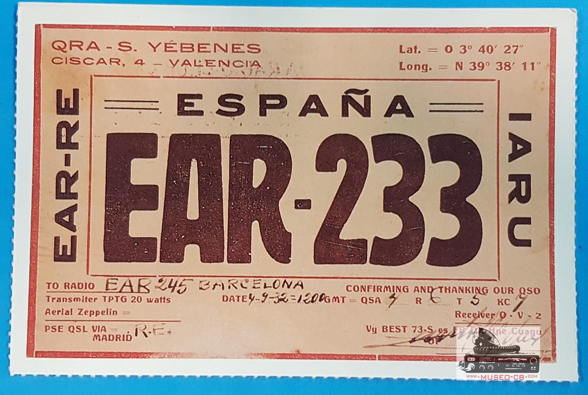 QSL EAR-233