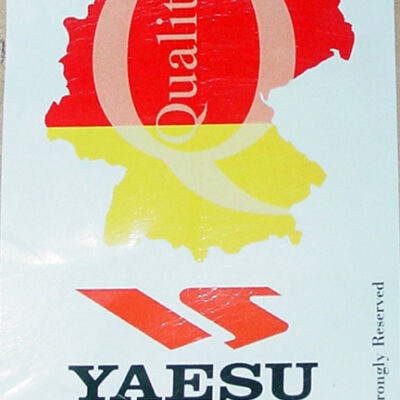 Yaesu Deutchland pegatina
