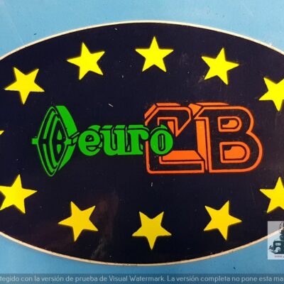 Pegatina Euro CB