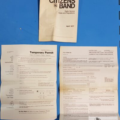 Permiso CB USA 1977